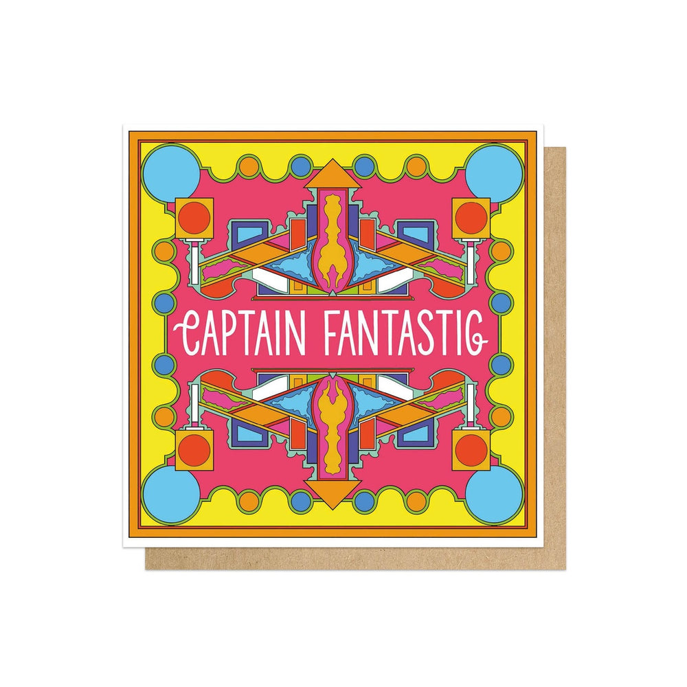 Captain Fantastic Greetings Card