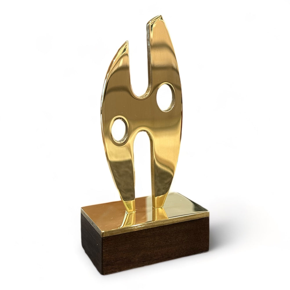 Barbara Hepworth Winged Figure Brass Object