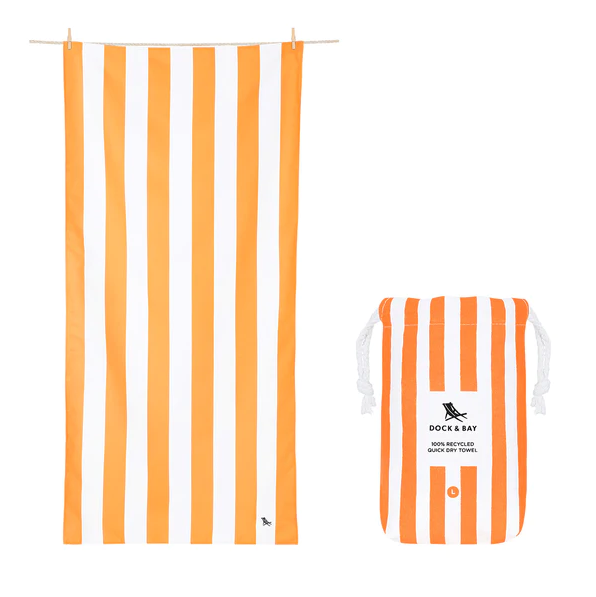 Quick Dry Towels - Ipanema Orange