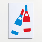 Wine Lovers Greeting Card