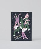 Party Night / Christmas Together Greetings Card