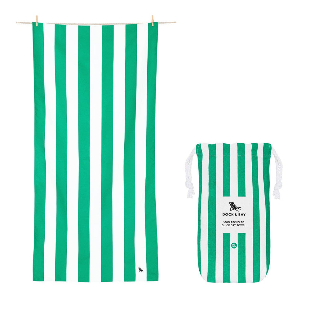 Dock & Bay Quick Dry Towels - Cabana - Cancun Green