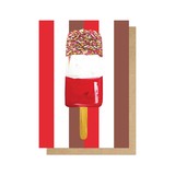 Fab Stripes Greetings Card