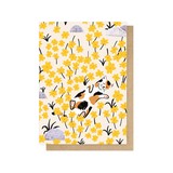 Meadow Cat Greetings Card