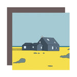 Yellow Dungeness Greetings Card
