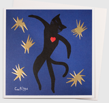 Icatus by Catisse Greetings Card
