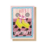 Let's Go Party Greetings Card