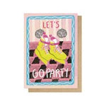 Let's Go Party Greetings Card