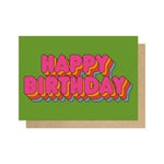Happy Birthday by Limbo and Ginger Greetings Card