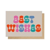 Best Wishes by Limbo and Ginger Greetings Card