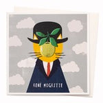 Rene Mogritte Greetings Card