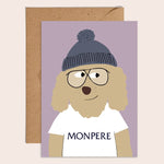 Monpere Dad Greetings Card