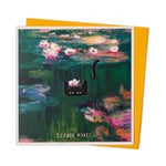 Clawed Monet Greetings Card