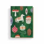 Ornaments Greetings Card