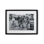 Vanley Burke, Out-riders head the Africa Liberation Day rally Framed Art Print