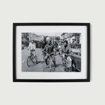 Vanley Burke, Out-riders head the Africa Liberation Day rally Framed Art Print