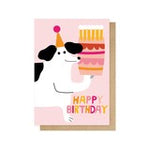 Dog Birthday Party Greetings Card