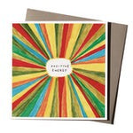 Positive Energy Greetings Card