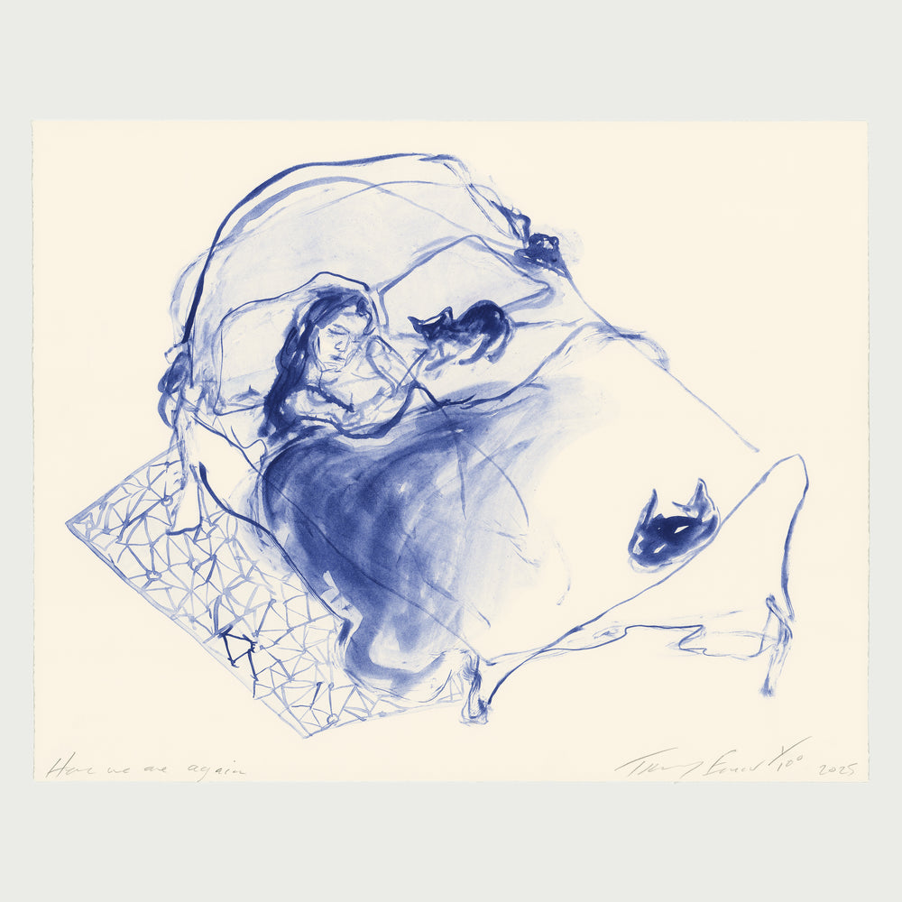 Tracey Emin, Here We Are Again, 2025