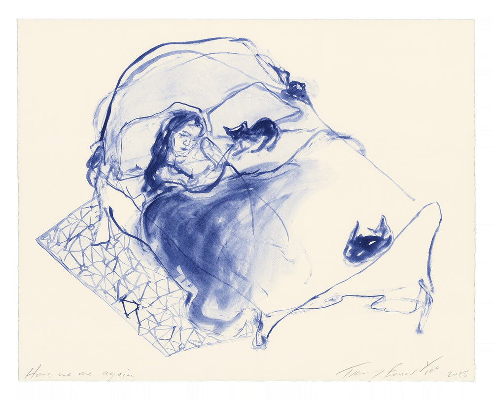 Tracey Emin, Here We Are Again, 2025