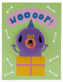 Hoot Parade Dog Greetings Card
