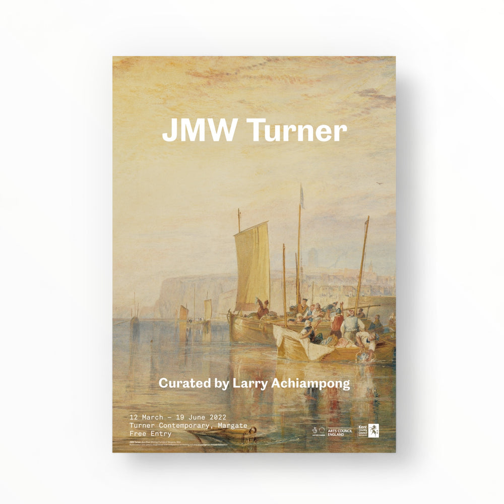 JMW Turner Curated by Larry Achiampong Poster