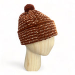 Donegal Wool Bobble Hat Chilli