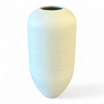 Rounded Vase/ Speckled White