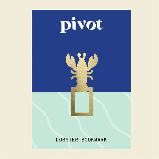 Brass Lobster Bookmark