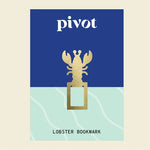 Brass Lobster Bookmark