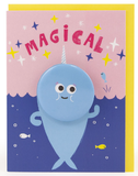 Hoot Parade Purrmaid Greetings Card