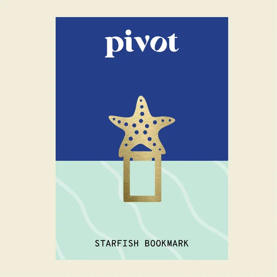 Brass Starfish Bookmark