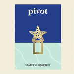 Brass Starfish Bookmark