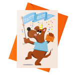 Yappy Birthday Greetings Card