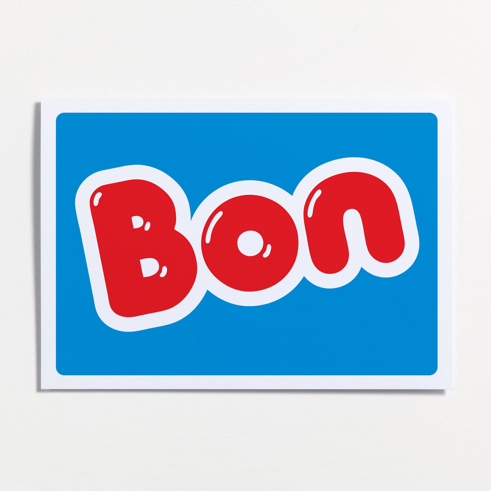 Bon Greetings Card