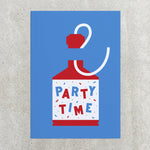 Party Time Greetings Card