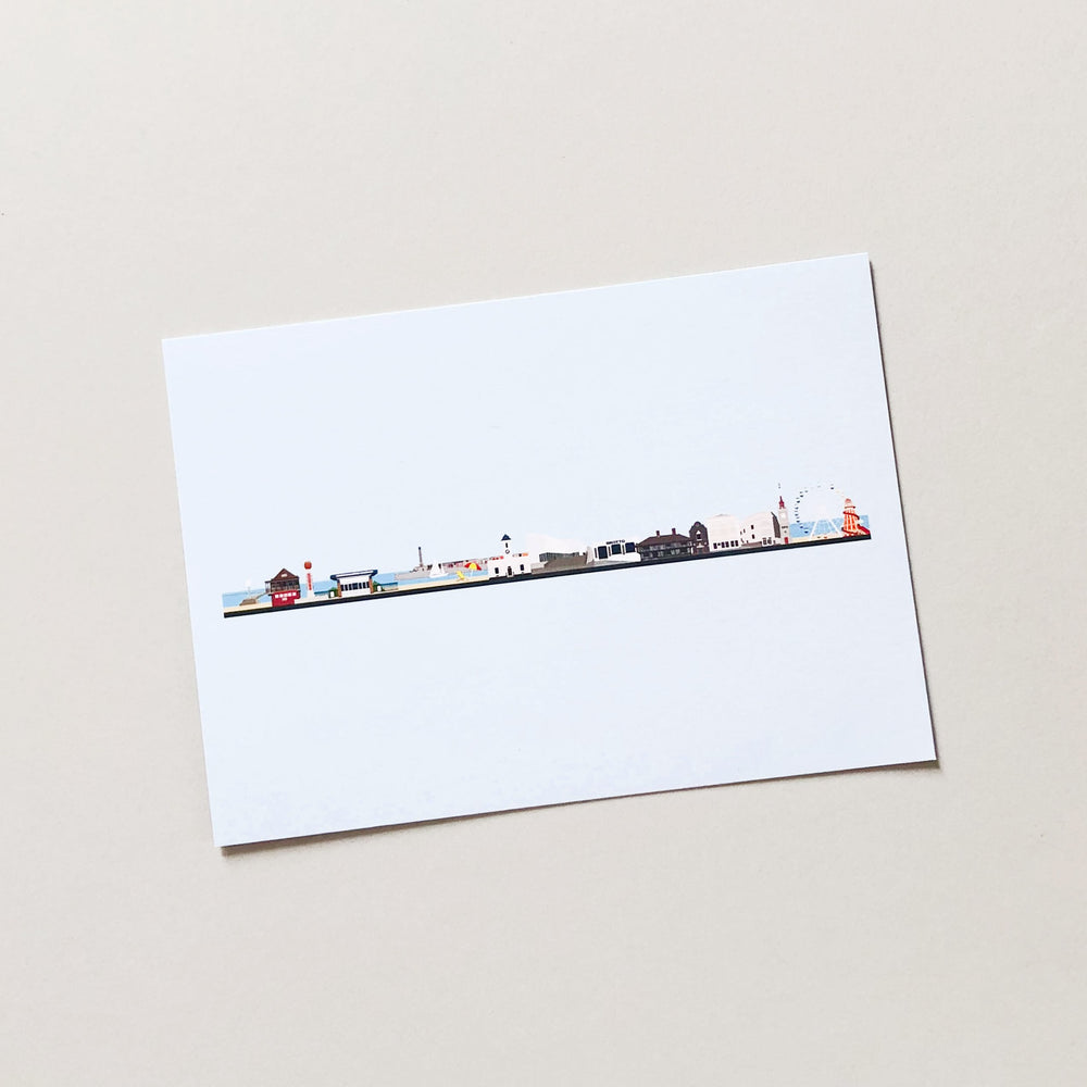 Margate Skyline Postcard