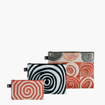 Louise Bourgeois  Spirals Recycled Zip Pocket Set