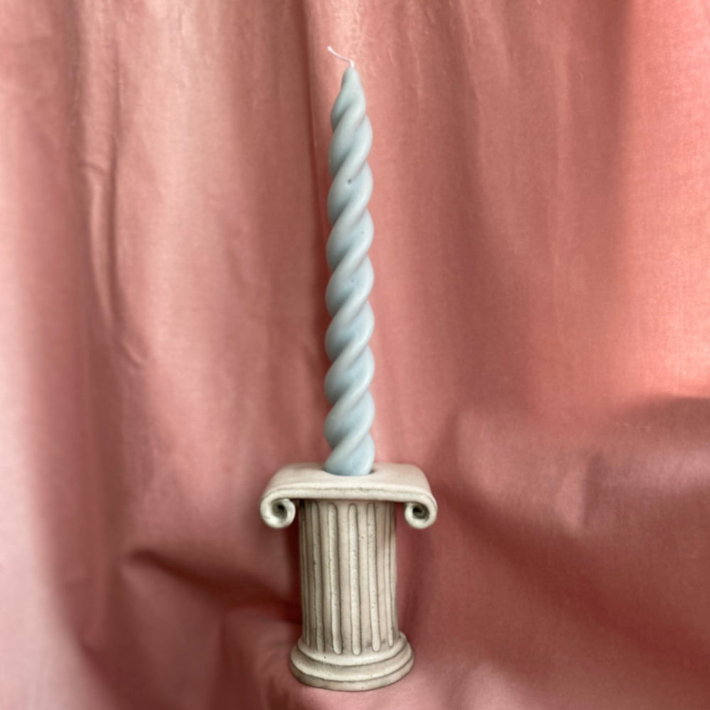 Column candlestick holders - Minnie-Mae Stott