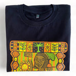 Yoruba Style T-shirt in Black - Charlie Evaristo-Boyce