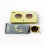 #C SUN Glossy Ivory sunglasses