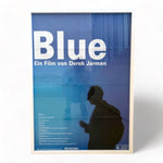 1993 Derek Jarman 'Blue' German Theatrical Poster (Framed)