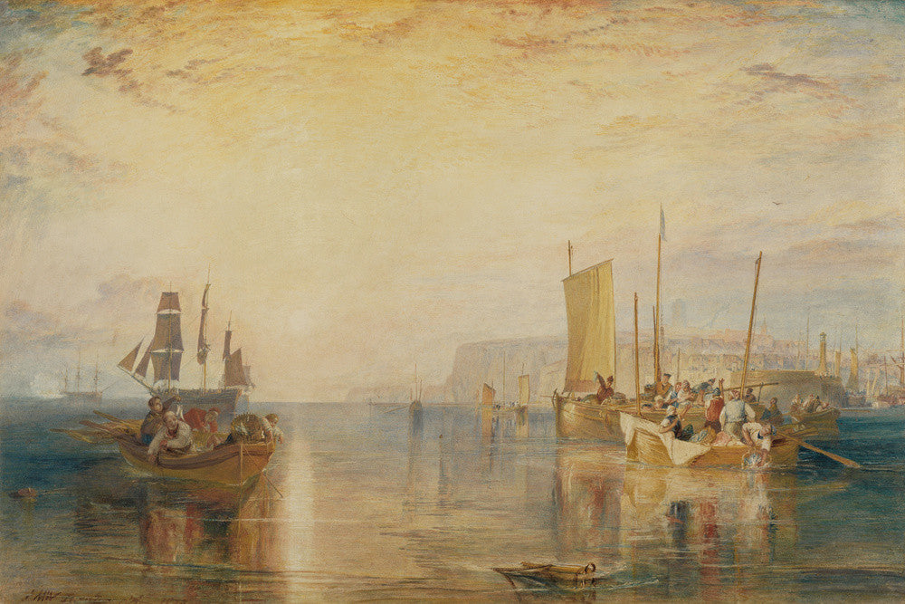 Sun-Rise: Whiting Fishing at Margate, 1822